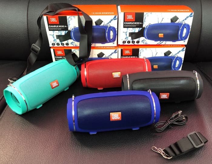 Колонка Bluetooth Charge mini 4plus красная