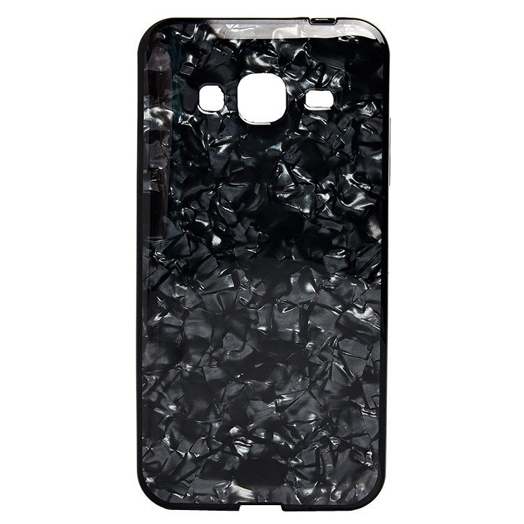 Накладка SC115 Samsung J310/320 Galaxy J3 Foil черная