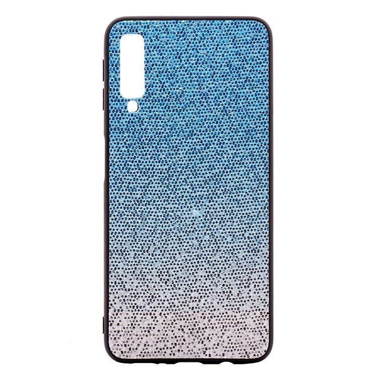 Накладка SC126 Samsung A750 Galaxy A7 2018 (004) градиент голубая