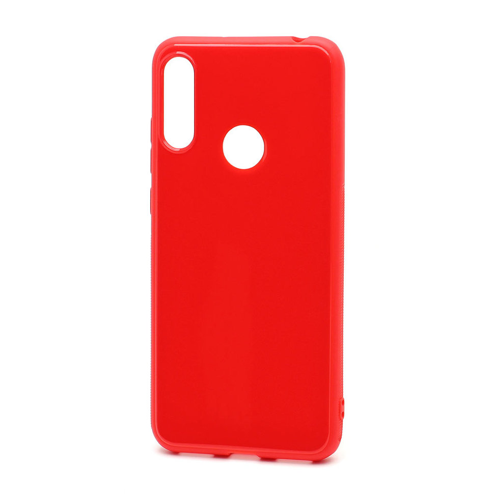 Накладка ГЛЯНЕЦ Huawei Y6 2019 / Honor 8A красная