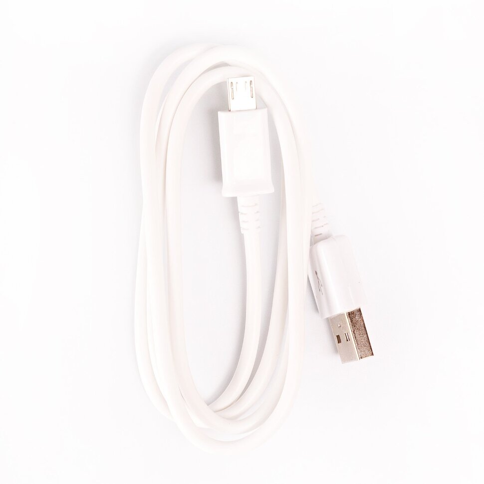 Кабель USB - MicroUSB с длинным штекером ECB-DU4AWE белый тех.пакет