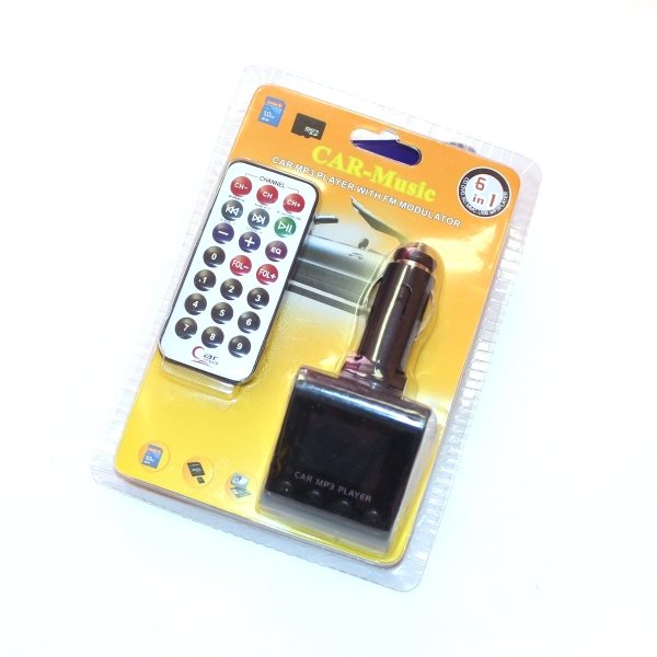 FM-модулятор MicroSD/SD/USB/пульт FM-816