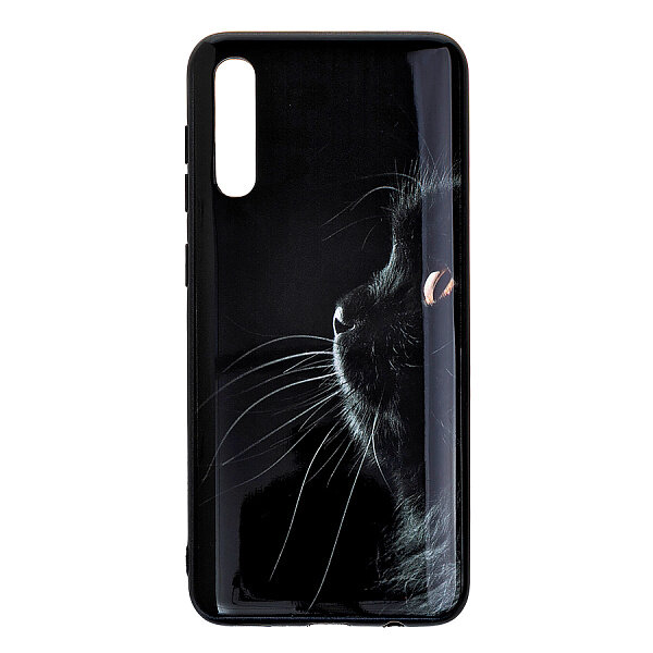 Накладка С Рисунком Huawei Honor 8A/Y6 2019 Черный кот