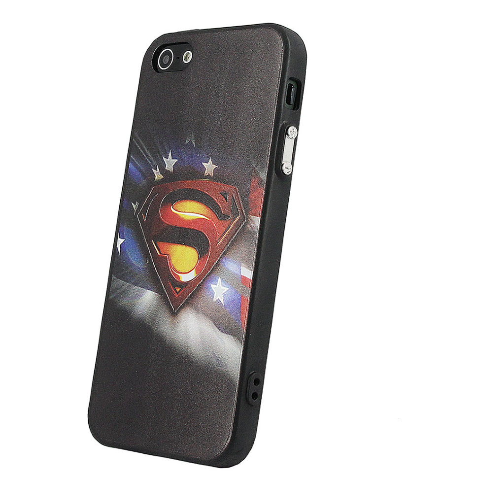 Накладка Fashion iPhone 5 (006) Супермен