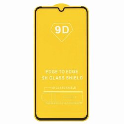 Стекло 9D "Full glue" для Samsung A13, тех.упаковка (желтая подложка)