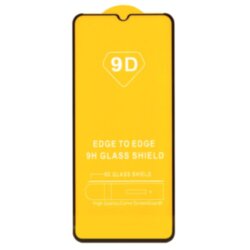 Стекло 9D "Full glue" для INFINIX Hot 30i, тех.упаковка (желтая подложка)