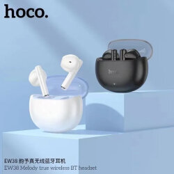 Наушники Bluetooth HOCO EW38 Melody, TWS, белые