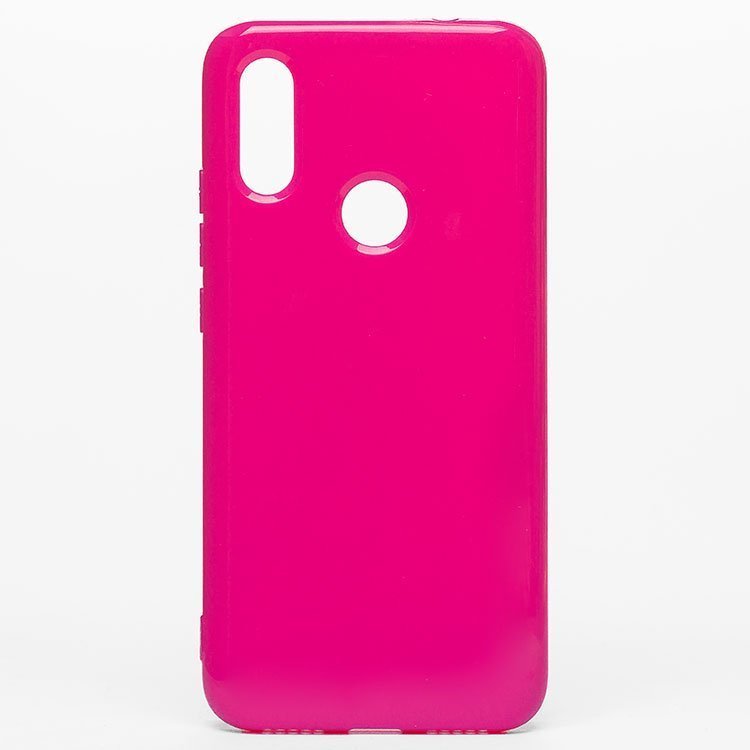 Накладка SC158 Xiaomi Redmi 7 Глянец розовая