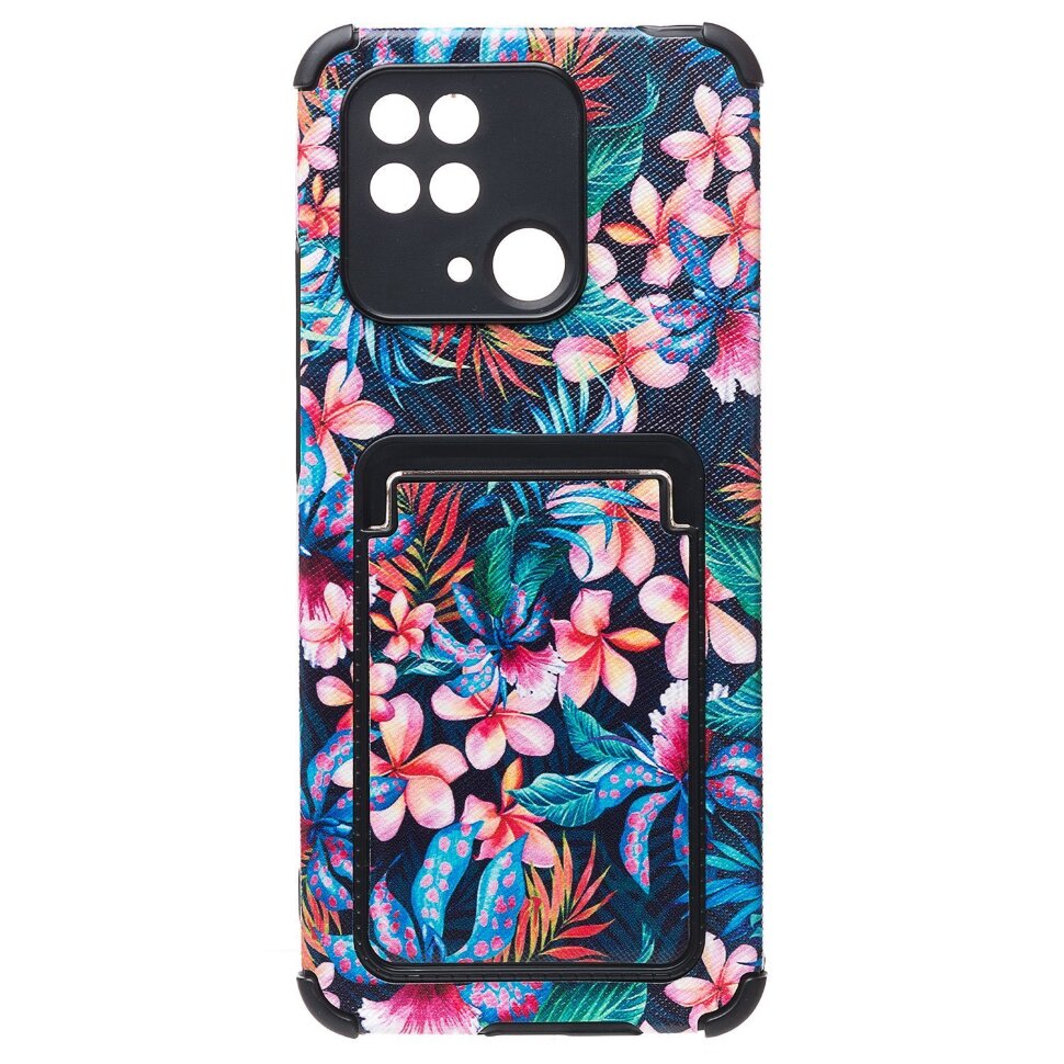 Накладка SC284 Xiaomi Redmi 10C с визитницей (007)