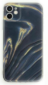 Накладка Marble Realme C21Y черный