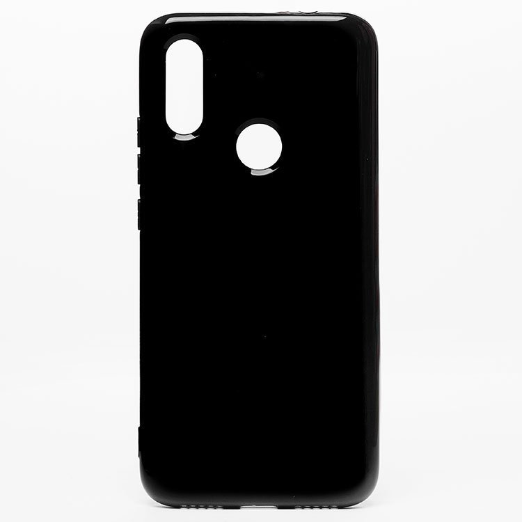 Накладка SC158 Xiaomi Redmi 7 Глянец черная