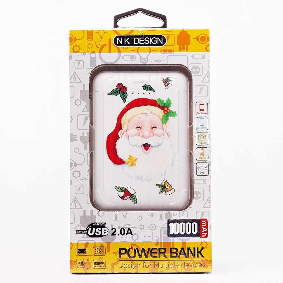 Внешнее ЗУ Power Bank NK Design New Year 10000mAh (03)