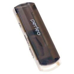Card reader Perfeo SD/MMC+MicroSD+MS+M2 (PF-VI-R013) черный