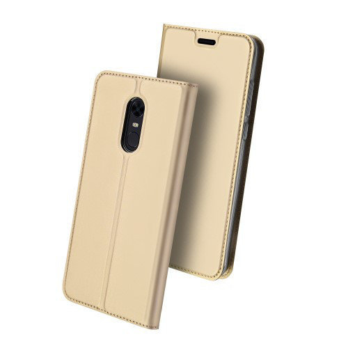 Чехол-книга Dux Ducis SKIN Pro Series для Xiaomi Redmi 5 Plus gold