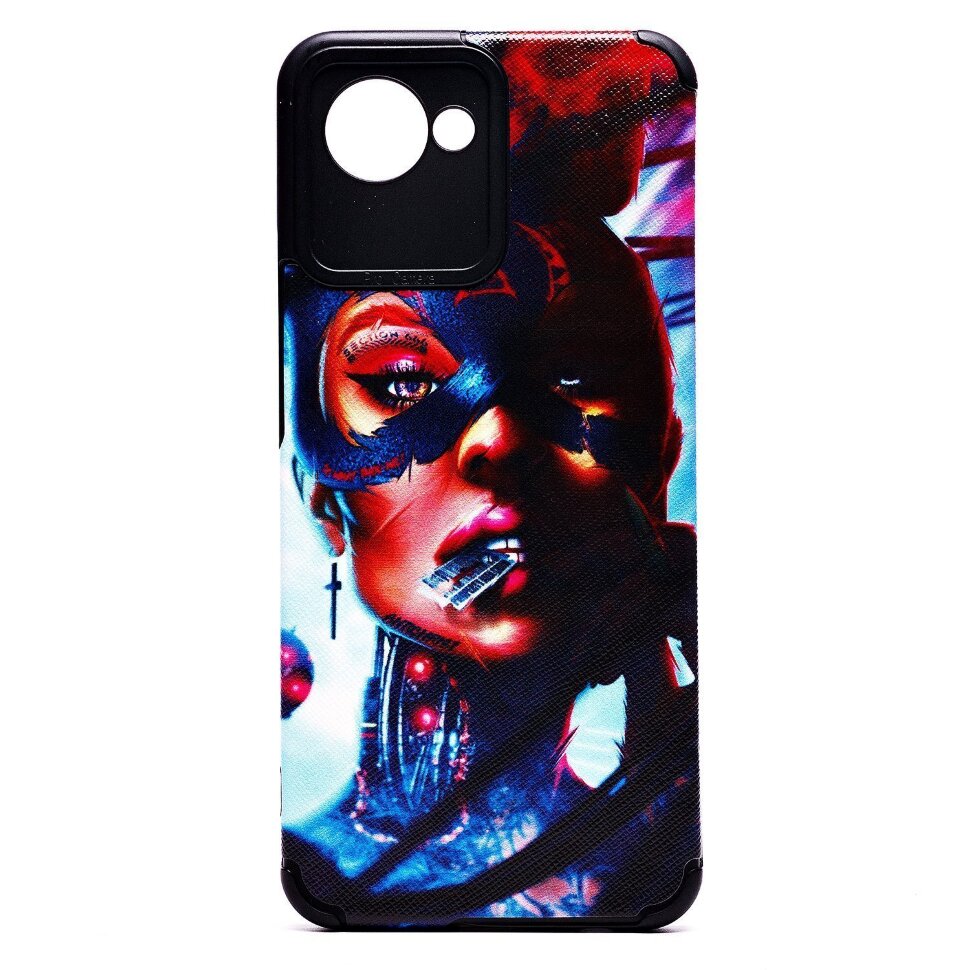 Накладка SC310 Realme C30 (006) multi color