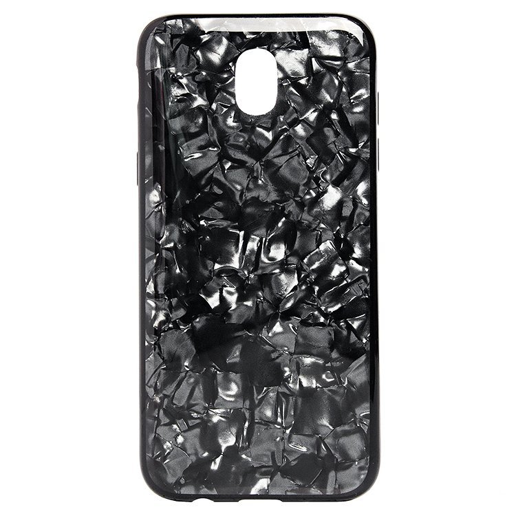 Накладка SC115 Samsung J530 Galaxy J5 2017 Foil черная