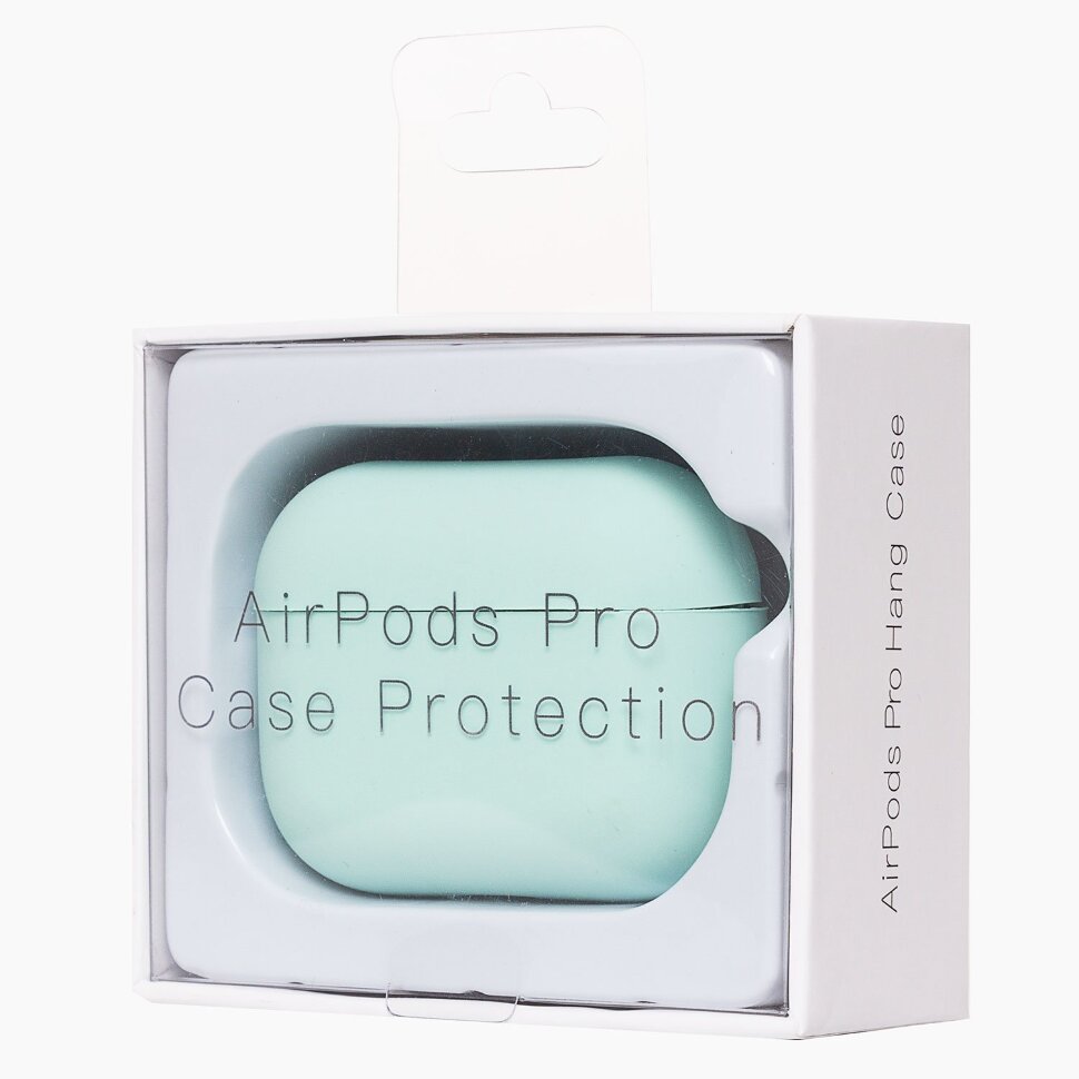 Чехол Soft touch  для кейса AirPods Pro, coast blue