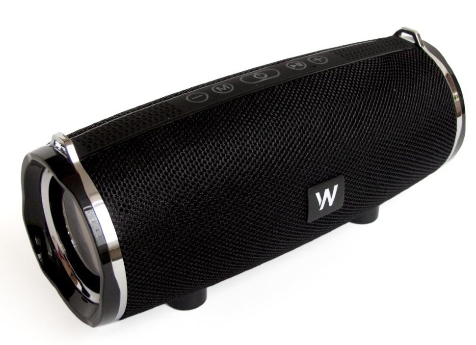 Колонка WALKER WSP-160, Bluetooth, 7Вт*2, черная (немного замята упаковка)