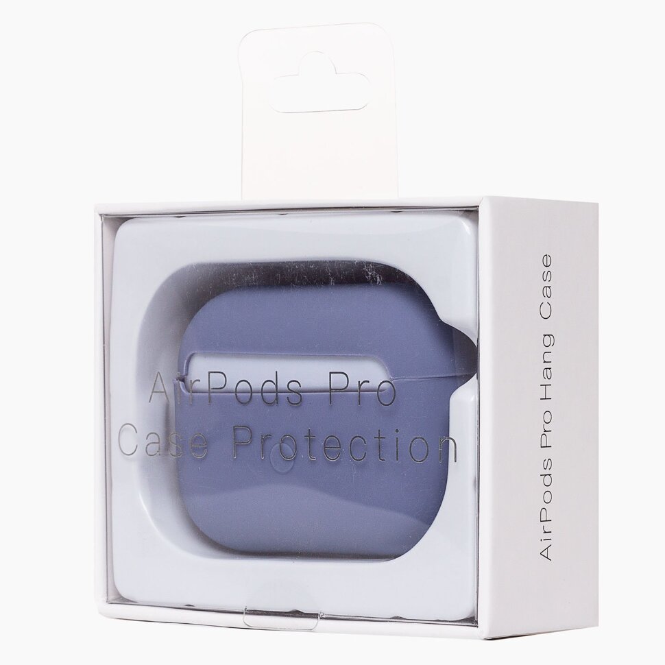 Чехол Soft touch  для кейса AirPods Pro, dark blue