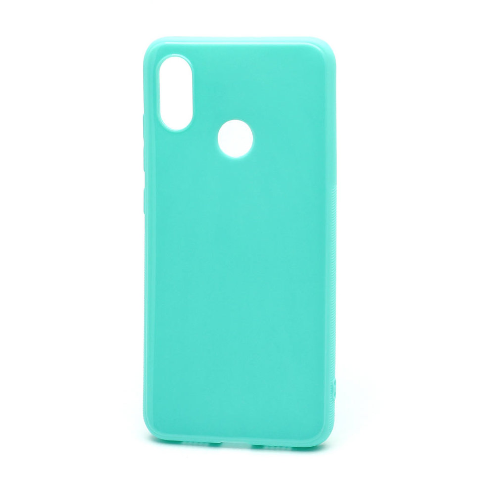 Накладка ГЛЯНЕЦ Huawei Y7 2019 мята