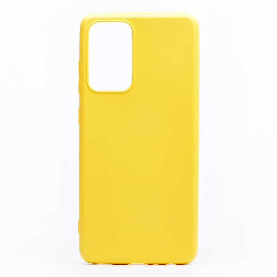 Накладка Activ Full Original Design для Samsung A525 Galaxy A52 (yellow)