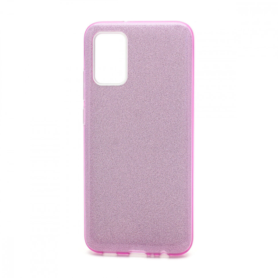 Накладка SC097 БЛЕСТКИ 3в1 Samsung A025 Galaxy A02s (violet)