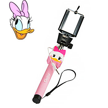 Селфи штатив Monopod Daisy Duck розовый