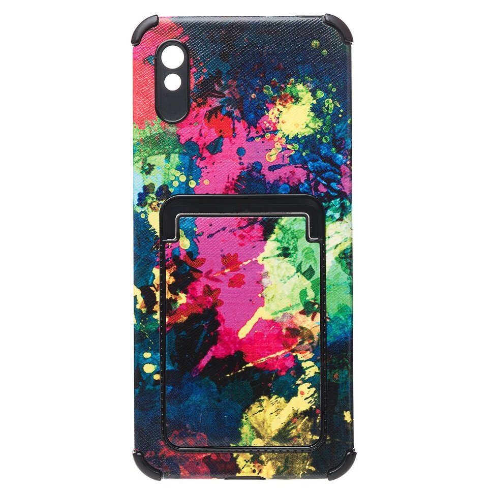 Накладка SC284 Xiaomi Redmi 9A с визитницей (006)