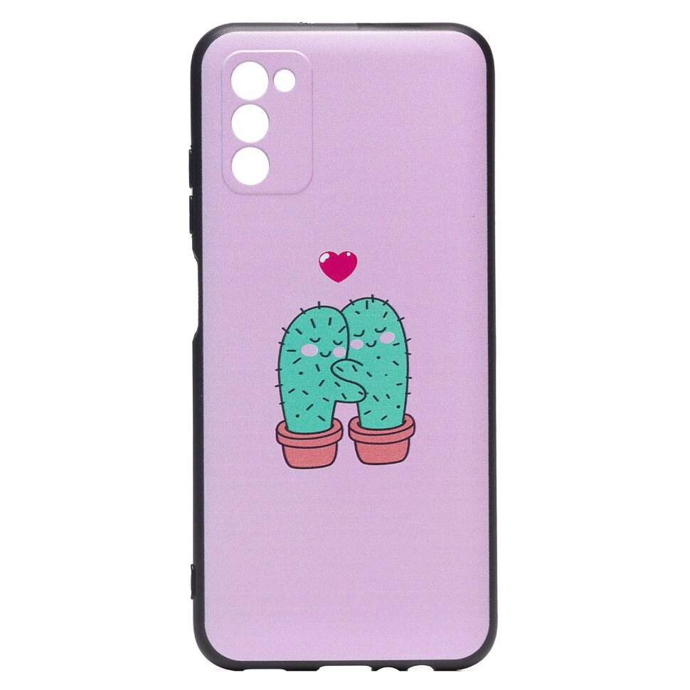 Накладка SC185 Samsung A037 Galaxy A03s (018) розовая