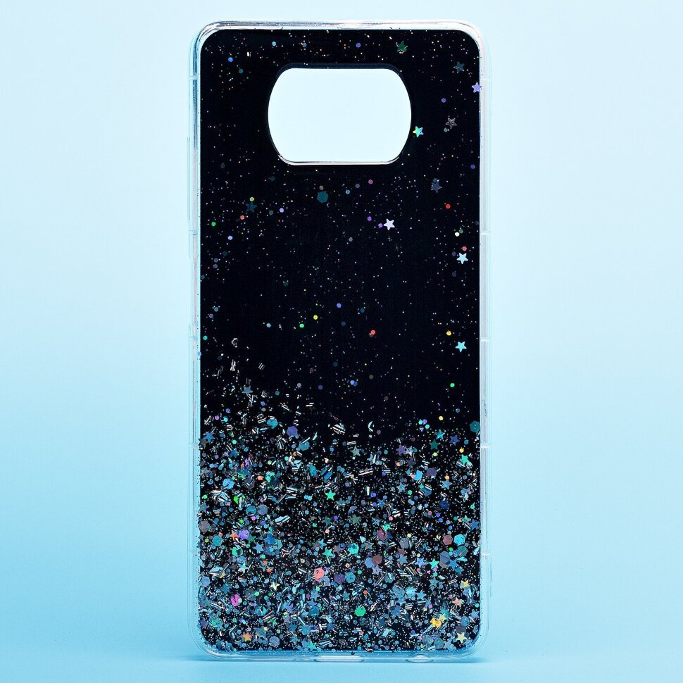 Накладка SC223 Xiaomi Poco X3 (black)