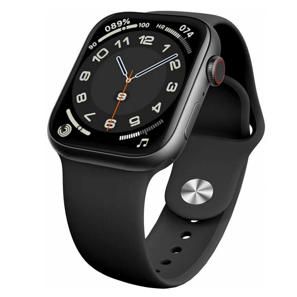 Смарт-часы - SmartX 8 Max, 45мм, звонки по Bluetooth, black