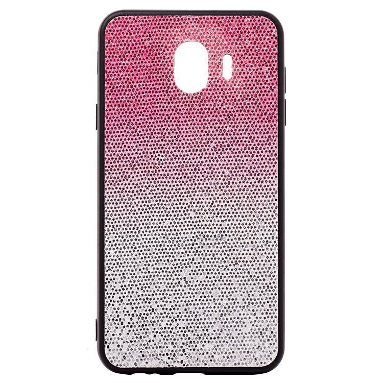 Накладка SC126 Samsung J400 Galaxy J4 2018 (003) градиент розовая