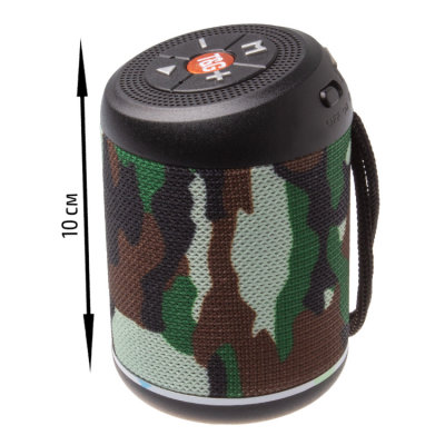 Колонка Bluetooth TG517 NFC, 5Вт*1, 500mAh, милитари