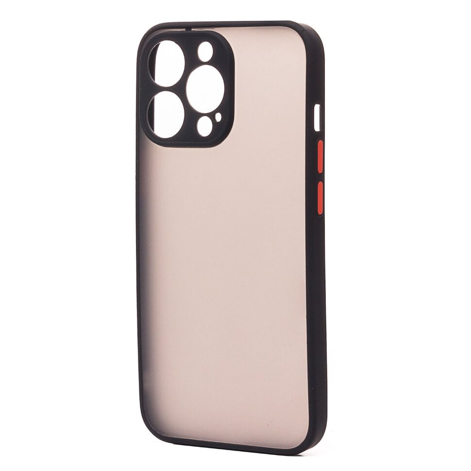 Накладка PC041 для Apple iPhone 13 Pro (black/black)