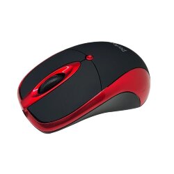 Мышь проводная Perfeo Orion, USB, 3 кнопки, черно-красная