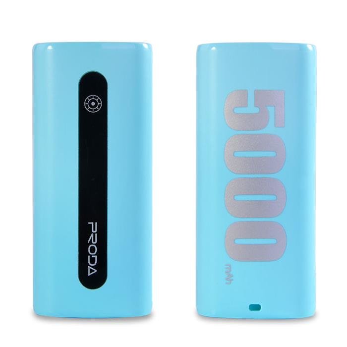 Внешнее ЗУ Power Bank REMAX Proda E5 5000mAh PPL-15 голубое