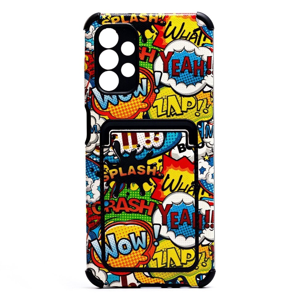 Накладка SC284 Samsung A135 Galaxy A13 с визитницей (004)