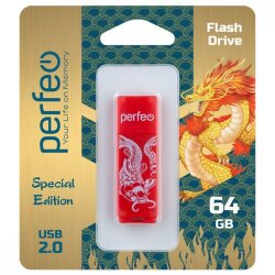 Perfeo USB 64GB C04 Red Koi Fish