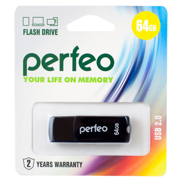 Perfeo USB 64GB C09 Black
