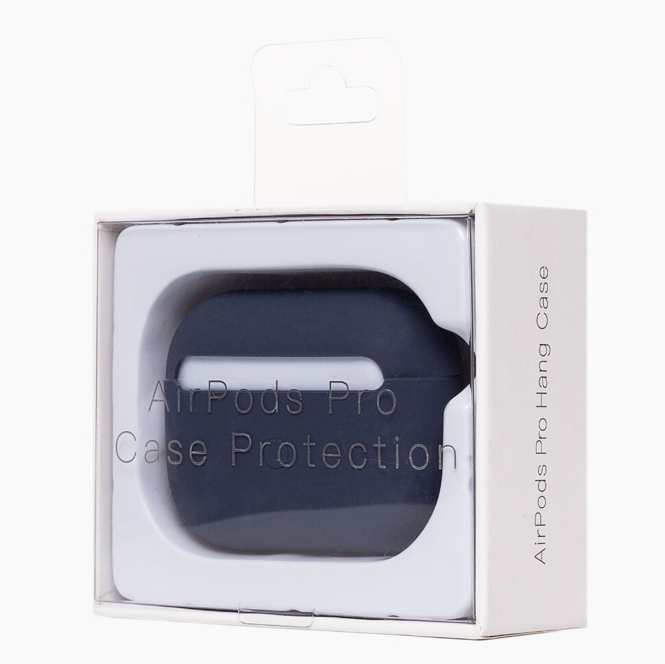 Чехол Soft touch  для кейса AirPods Pro, lavander grey