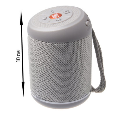 Колонка Bluetooth TG517 NFC серебро