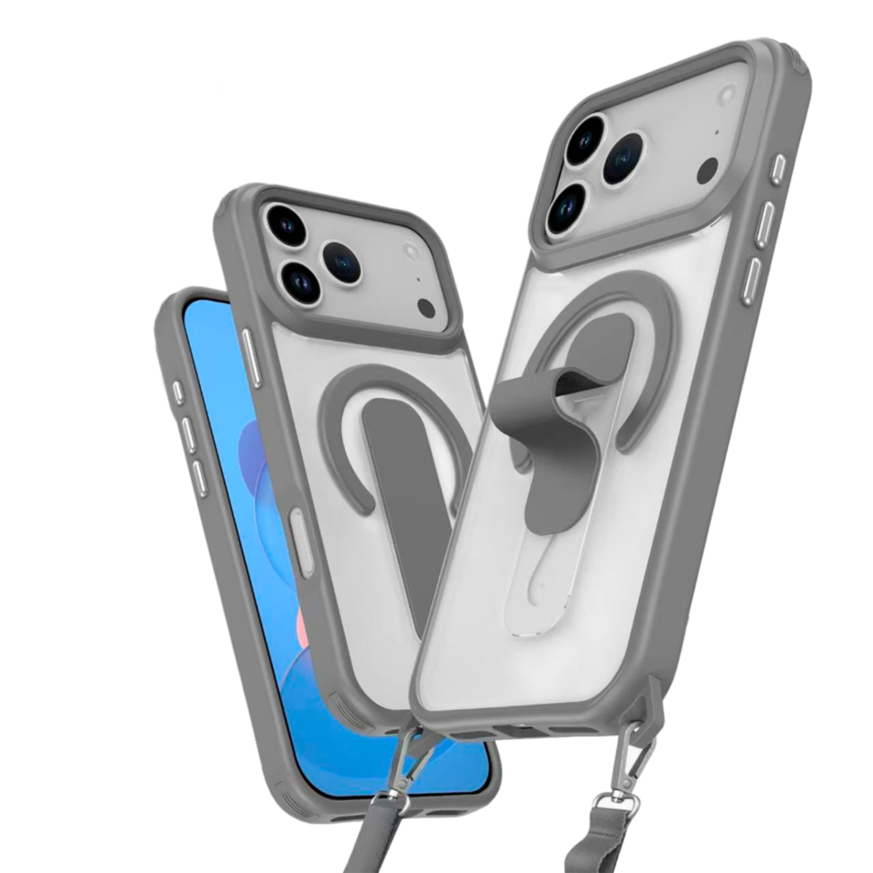 SkyArmor FLEX STAND COVER для Samsung S25 ULTRA (2025) титан
