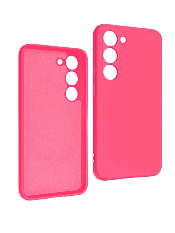 Накладка Silicon Cover NANO Tecno Pova 7 4G/Pova 7 NEO, фуксия