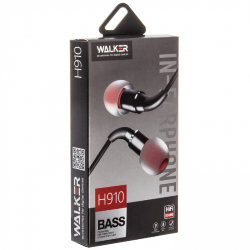 Гарнитура MP3 WALKER H910 черная