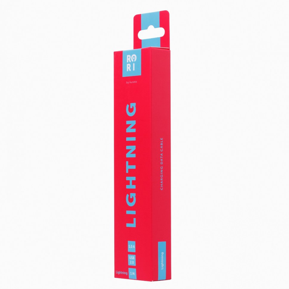 USB кабель на iPhone 5 Kurato RR-L100 белый