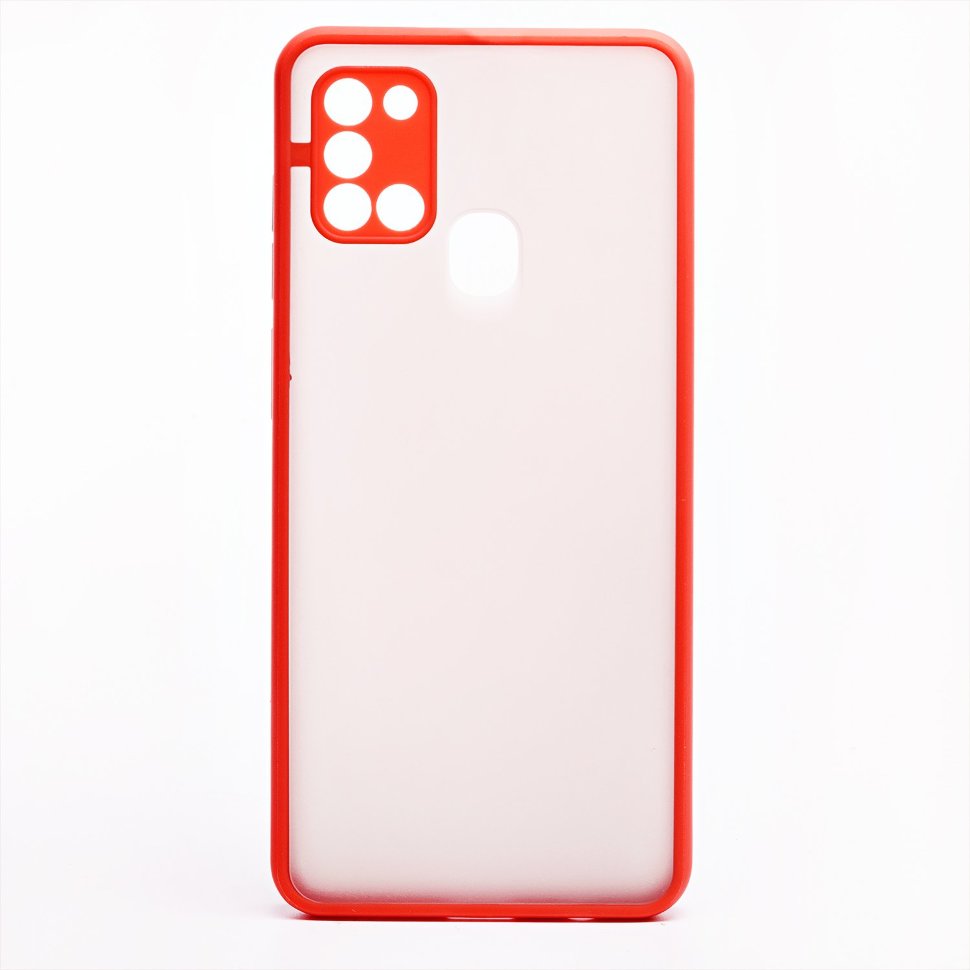 Накладка PC041 Samsung A217 Galaxy A21S (red/black)