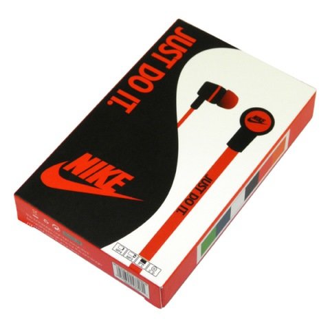 Наушники MP3 NIKE NK-144 красная