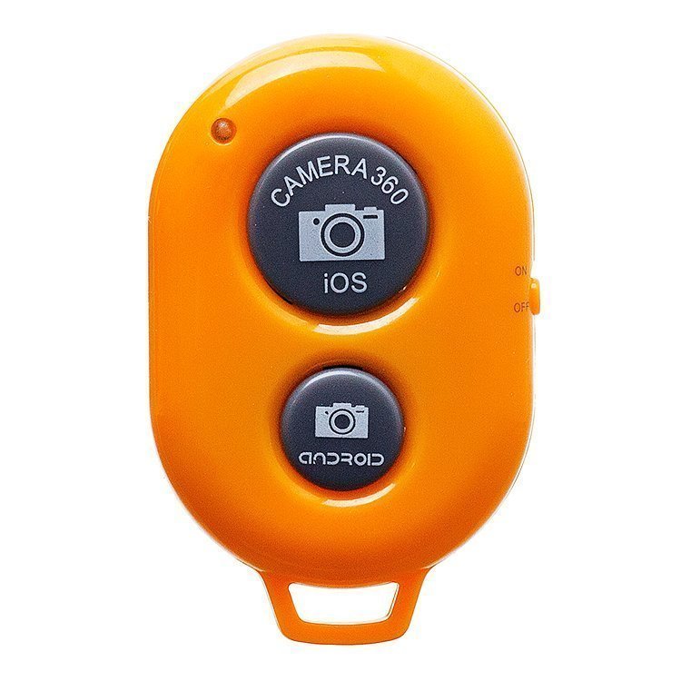 Селфи пульт Shutter для iOS/Android желтый