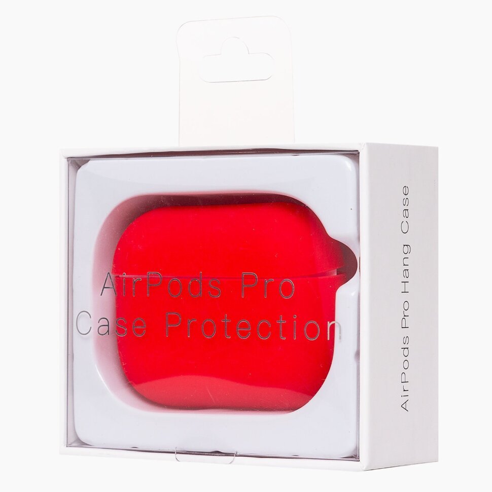 Чехол Soft touch  для кейса AirPods Pro, nectarine