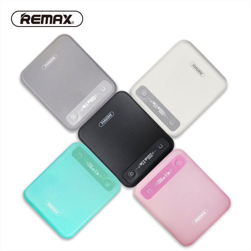 Внешнее ЗУ Power Bank REMAX Pino 2500mAh RPP-51 белое